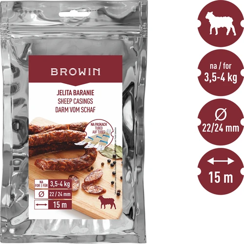 Budelli di pecora - Ø 22/24 mm, su strisce, 15 m - 4