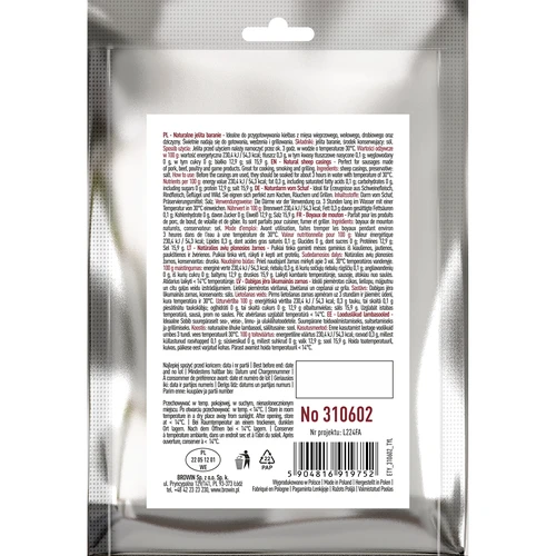 Budelli naturali di pecora - calibro 18/20 mm, 15 m - 2