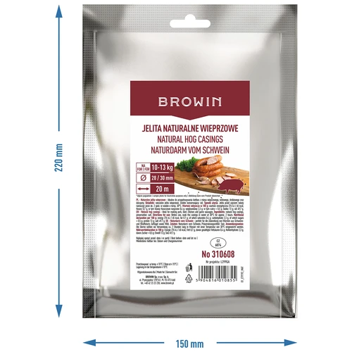 Budelli suini 28/30 mm e ovini 18/20 mm - set - 11