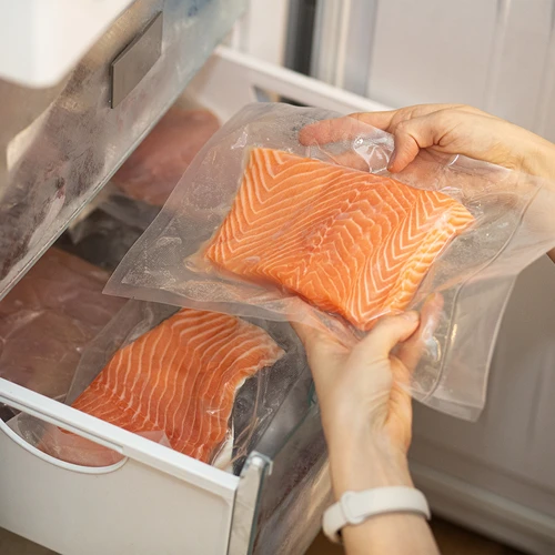 Buste goffrate per macchina sottovuoto 25 x 35 cm, 50 pezzi - 13