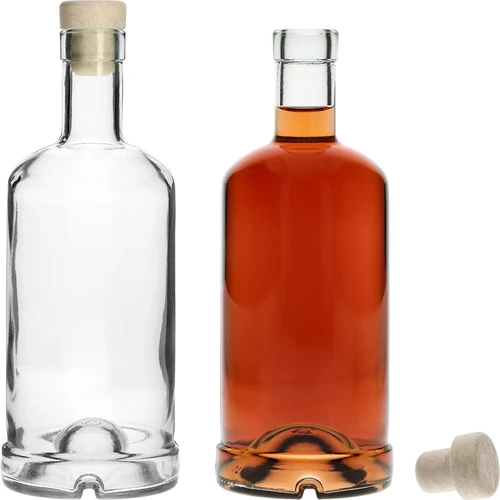 Butelka Gabinetowa 500 ml z korkiem - 3