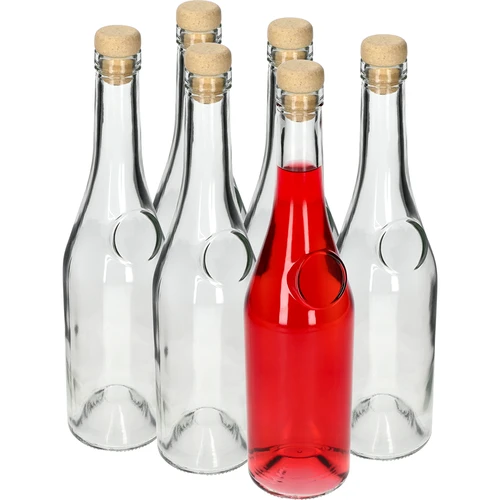 Butelka Herbowa 500 ml z korkiem-grzybkiem, 1 szt. - 8
