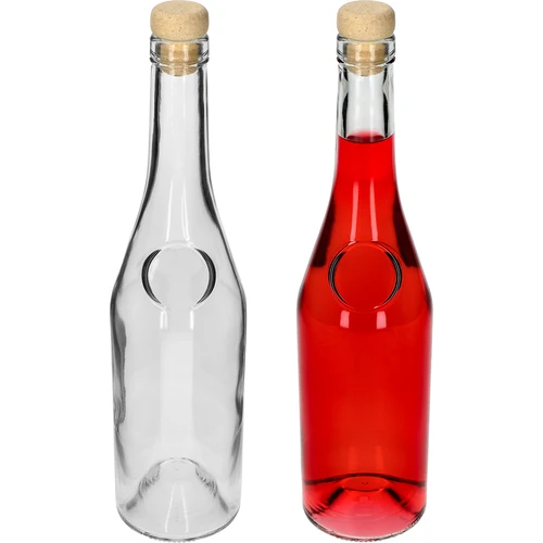 Butelka Herbowa 500 ml z korkiem-grzybkiem, 1 szt. - 3
