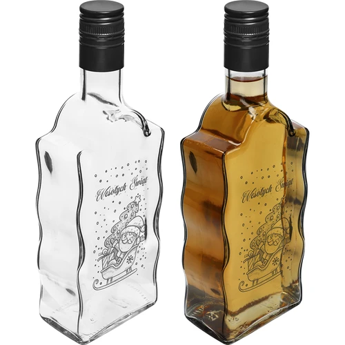 Butelka Klasztorna 500 ml z zakrętką, nadruk „Mikołaj", 1 szt. - 3