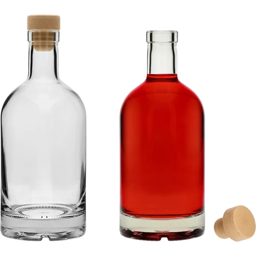 Butelka Miss Barku biała z korkiem, 700ml - 3