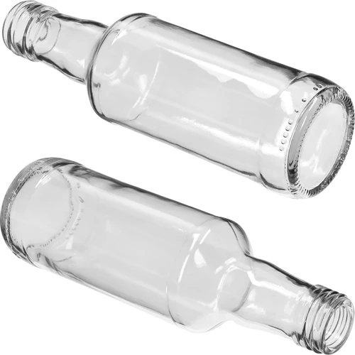Butelka monopolowa 200 ml, ze złotą zakrętką fi 28, 1 szt. - 4