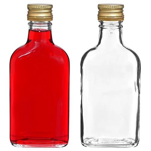 Butelka na nalewki piersiówka z zakr 200 ml 10 szt - 5