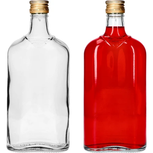 Butelka Piersiówka 500 ml z zakrętką, 6 szt. - 7