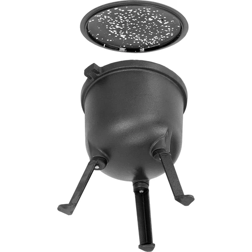 Calderone da cacciatore in ghisa con interno smaltato, 8 L - 4