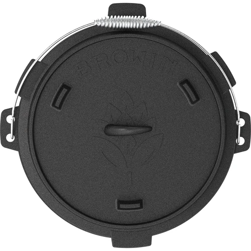 Calderone sospeso in ghisa con coperchio‑padella - 7