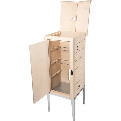 Camera affumicatrice in multistrato certificato, 200 L, con base in acciaio inox - 2