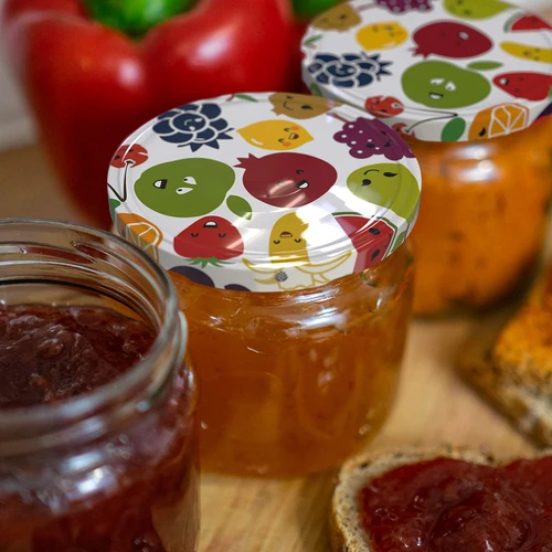 Capsula TO Ø 66/4 con stampa frutta - 10 pz. - 5