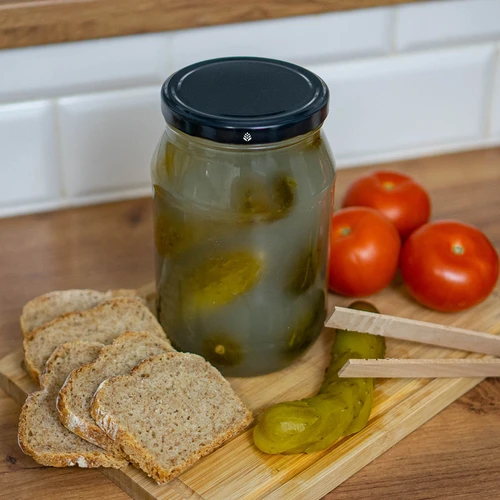 Capsula twist-off fi 100 nera - 10 pz - 8