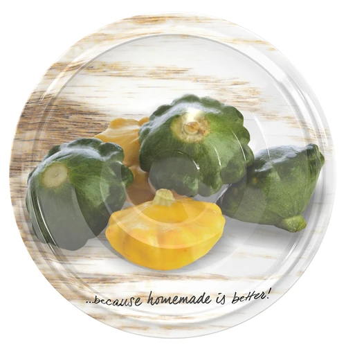 Capsula twist-off fi 82/6 - motivo Verdure 4 - 10 pz - 10