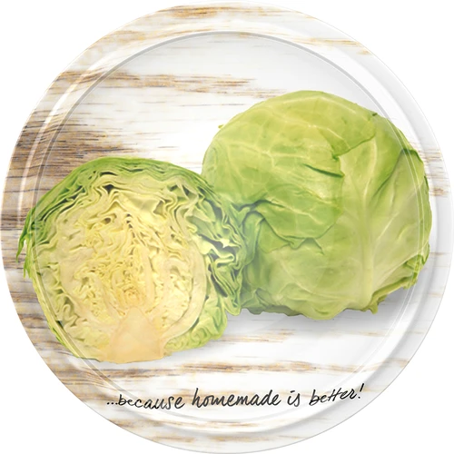 Capsula twist-off Ø 66/4 con stampa verdure - sfusa - 10