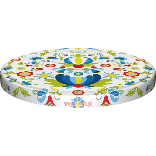 Capsula twist-off Ø 66 mm, motivo casciubo, sfusa - 2