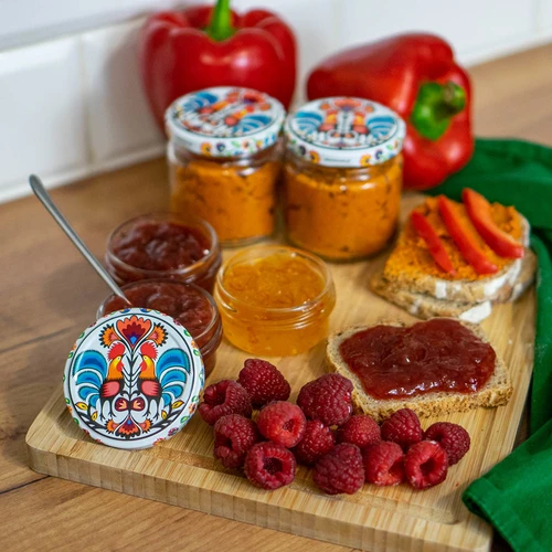 Capsule Twist-Off 66 mm Folk - 10 pz. - 8