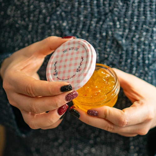 Capsule twist-off fi 66 a quadretti - 10 pezzi - 15