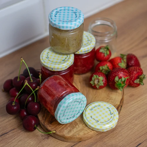 Capsule twist-off fi 66 a quadretti - 10 pezzi - 13