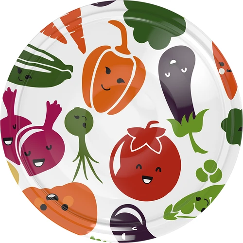 Capsule twist-off Ø 66/4 faccine di verdure - 10 pz.