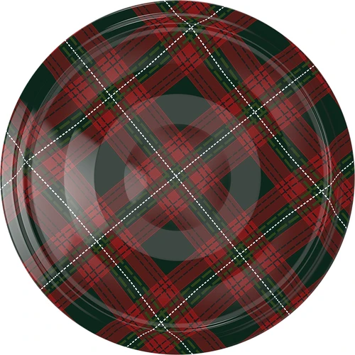 Capsule twist-off Ø 66 tartan scozzese assortite, 10 pz - 3
