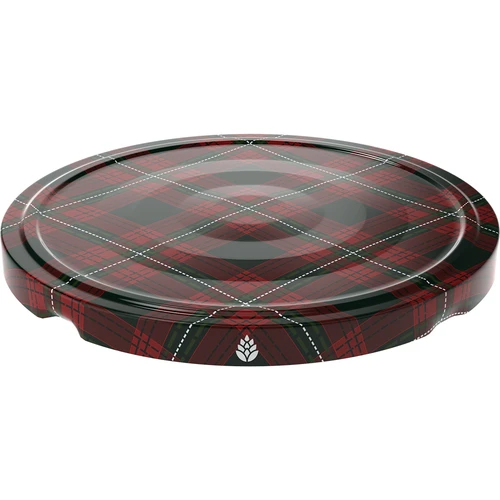 Capsule twist-off Ø 66 tartan scozzese assortite, 10 pz - 4