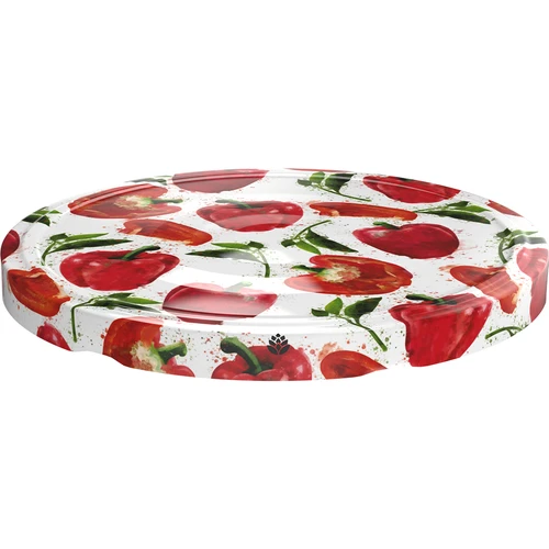 Capsule twist-off Ø 82/6 con disegni di peperoni - 10 pz - 2