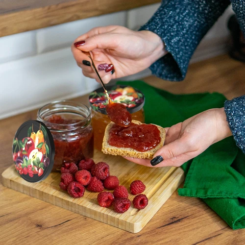 Capsule twist-off Ø 82/6 frutta su sfondo nero - 10 pz. - 5