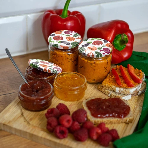 Capsule twist-off Ø82/6 con faccine di verdure - 10 pezzi - 6