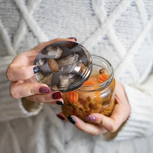 Capsule twist-off Ø82/6 motivo funghi 2 - 10 pz. - 5