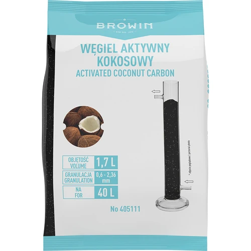 Carbone attivo di cocco 0,86 kg  - 1 