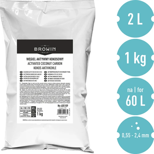 Carbone attivo di cocco 1 kg - 2