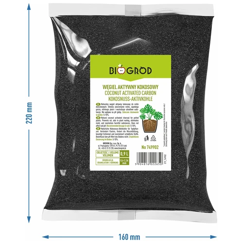 Carbone attivo di cocco per piante 0,9 L - 5