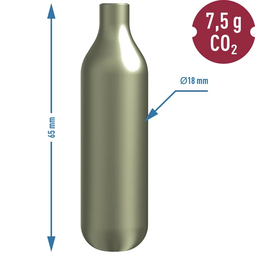 Cartucce per gasatore SodaJoy, Kayser - 10 pezzi - 2