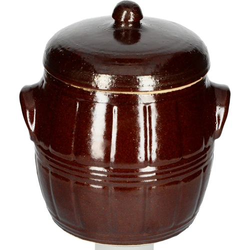 Ceramica - barile 1,4L con coperchio  - 1 