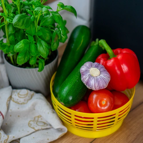 Cestello in plastica per damigiana 5 L, giallo - 7
