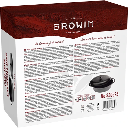 Cocotte in ghisa da forno, 5.5 L - 7