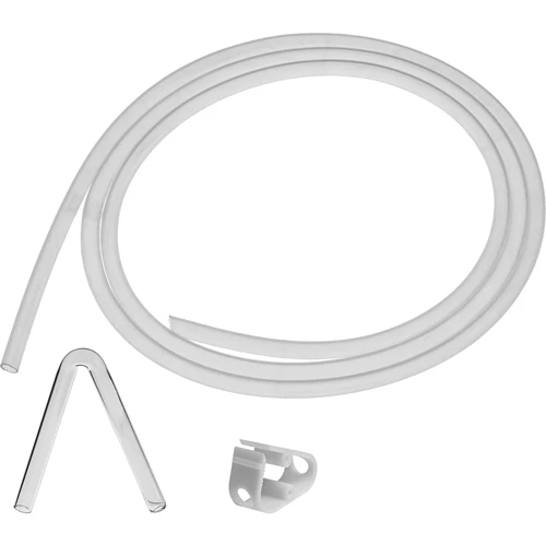 Colonna di filtrazione in vetro con alcolometro, tubo in silicone e carbone di cocco - 4