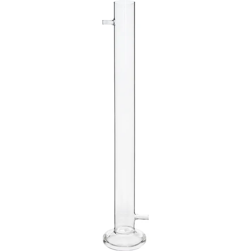 Colonna di filtrazione in vetro con alcolometro, tubo in silicone e carbone di cocco - 3