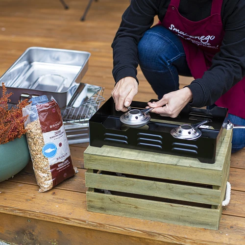 Combustibile in gel per bruciatori dell'affumicatore 1 L - 6