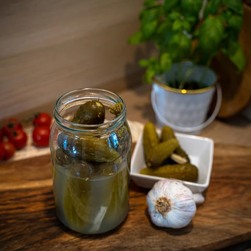 Confezione da 6 barattoli in vetro 900 ml con capsula twist-off dorata Ø 82 (TO 82) - 12