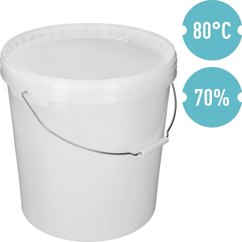 Contenitore di fermentazione 20 L con coperchio - 2