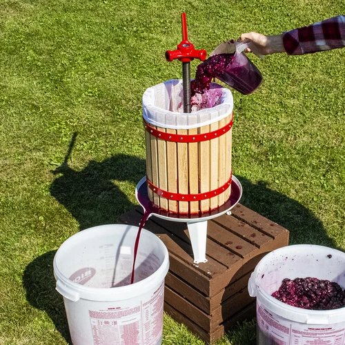 Contenitore di fermentazione 30 L con coperchio, rubinetto e tubo UA - 16