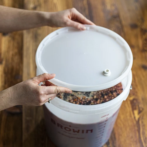 Contenitore di fermentazione con coperchio 30 L - 20