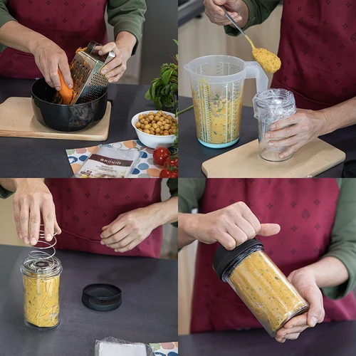 Cuoci-prosciutto in vetro - set DUO, per 2 x 450 g - 13