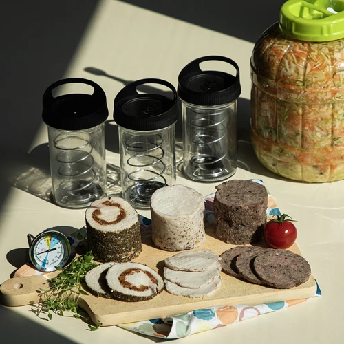 Cuoci-prosciutto in vetro - set DUO, per 2 x 450 g - 14