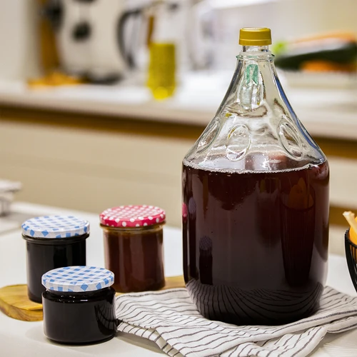 Damigiana 5 L Dama con tappo a vite - senza cestello - 5