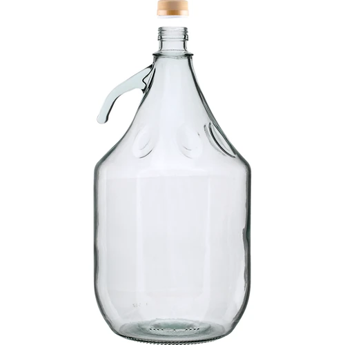 Damigiana 5 L Dama con tappo - senza cestello - 2