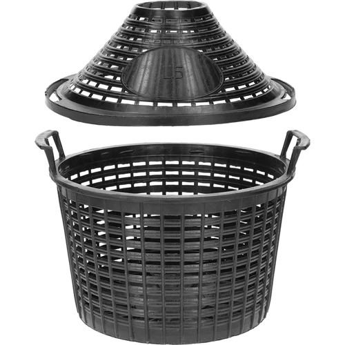 Damigiana da vino 5 L con cestello in plastica - 3