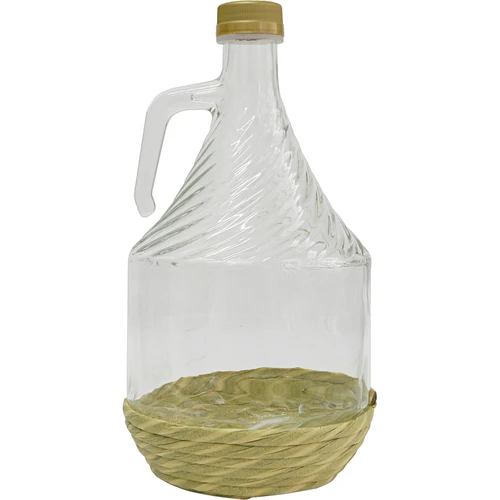 Damigiana Dama 2L con rivestimento, con tappo a vite  - 1 